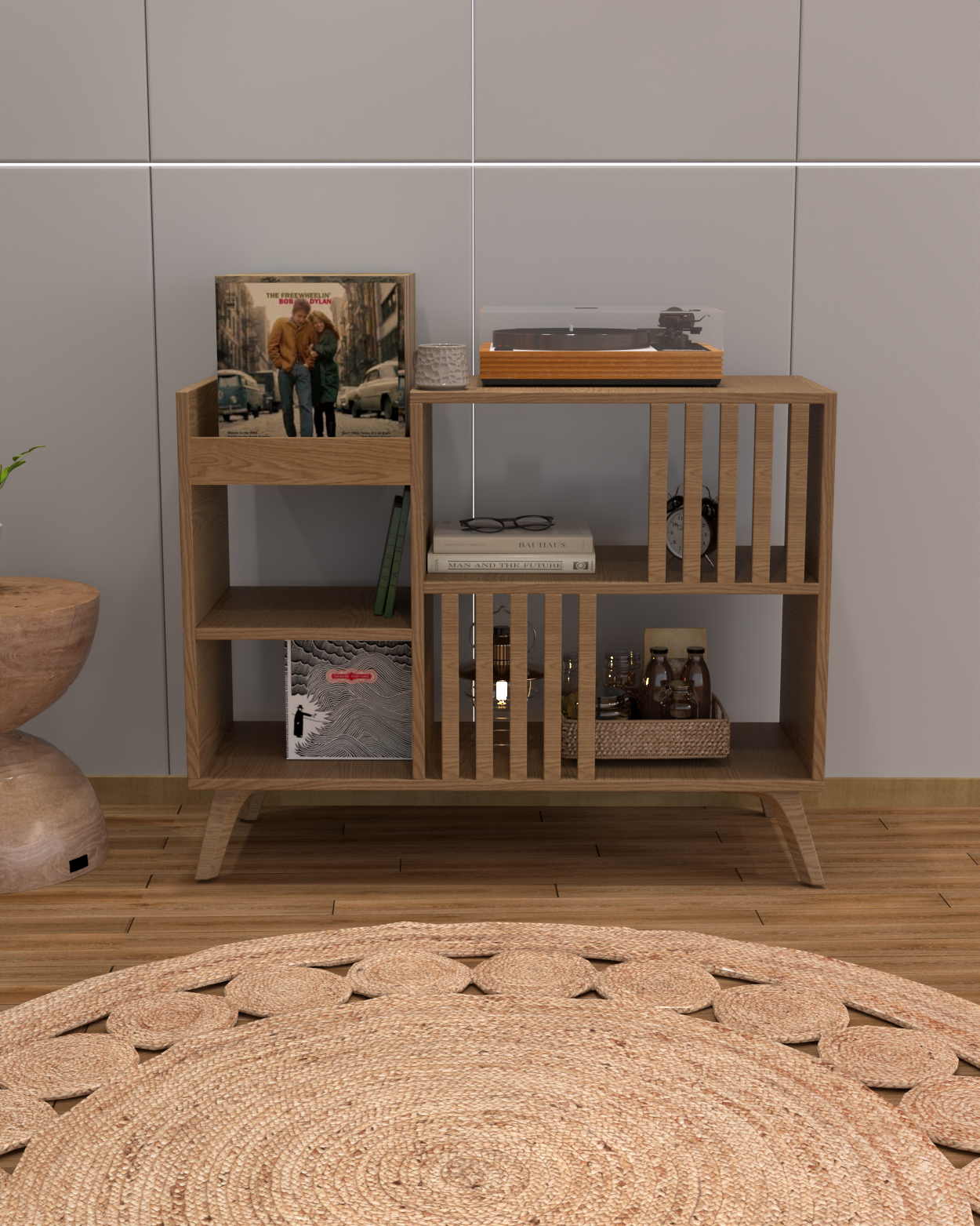 Dekoratif Büyük Pikap Dolabı | %100 MDF