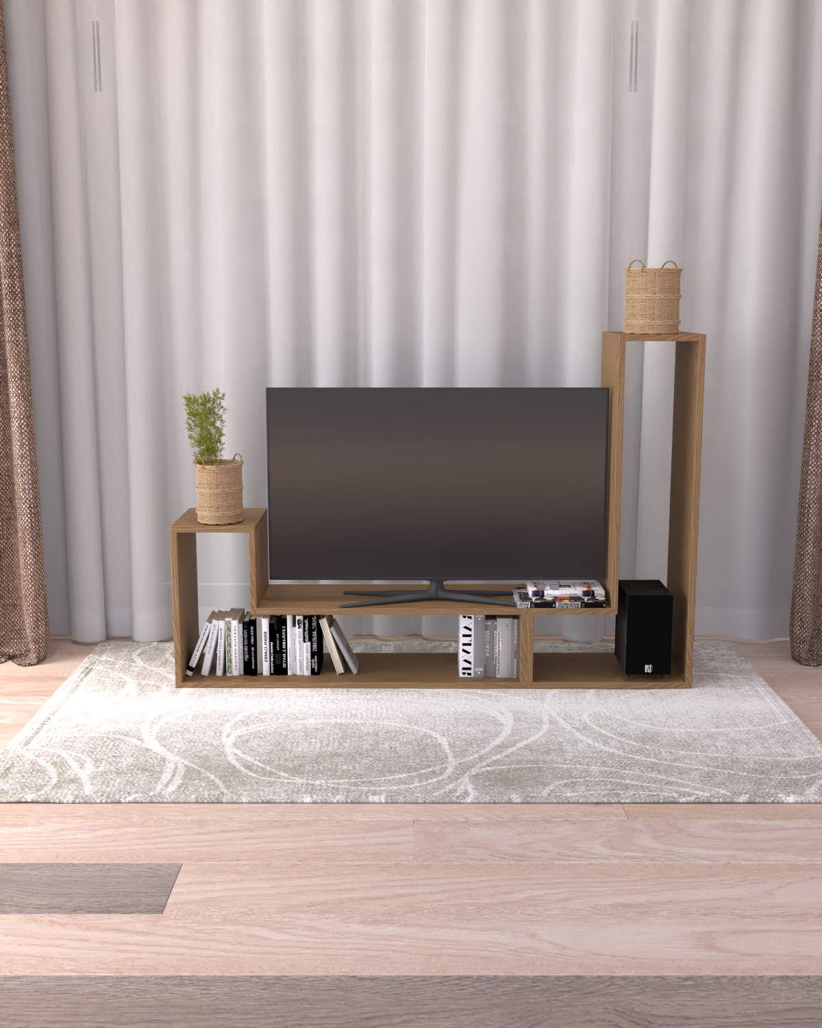 Modüler Tv Sehpası | 12 farklı kombinasyon