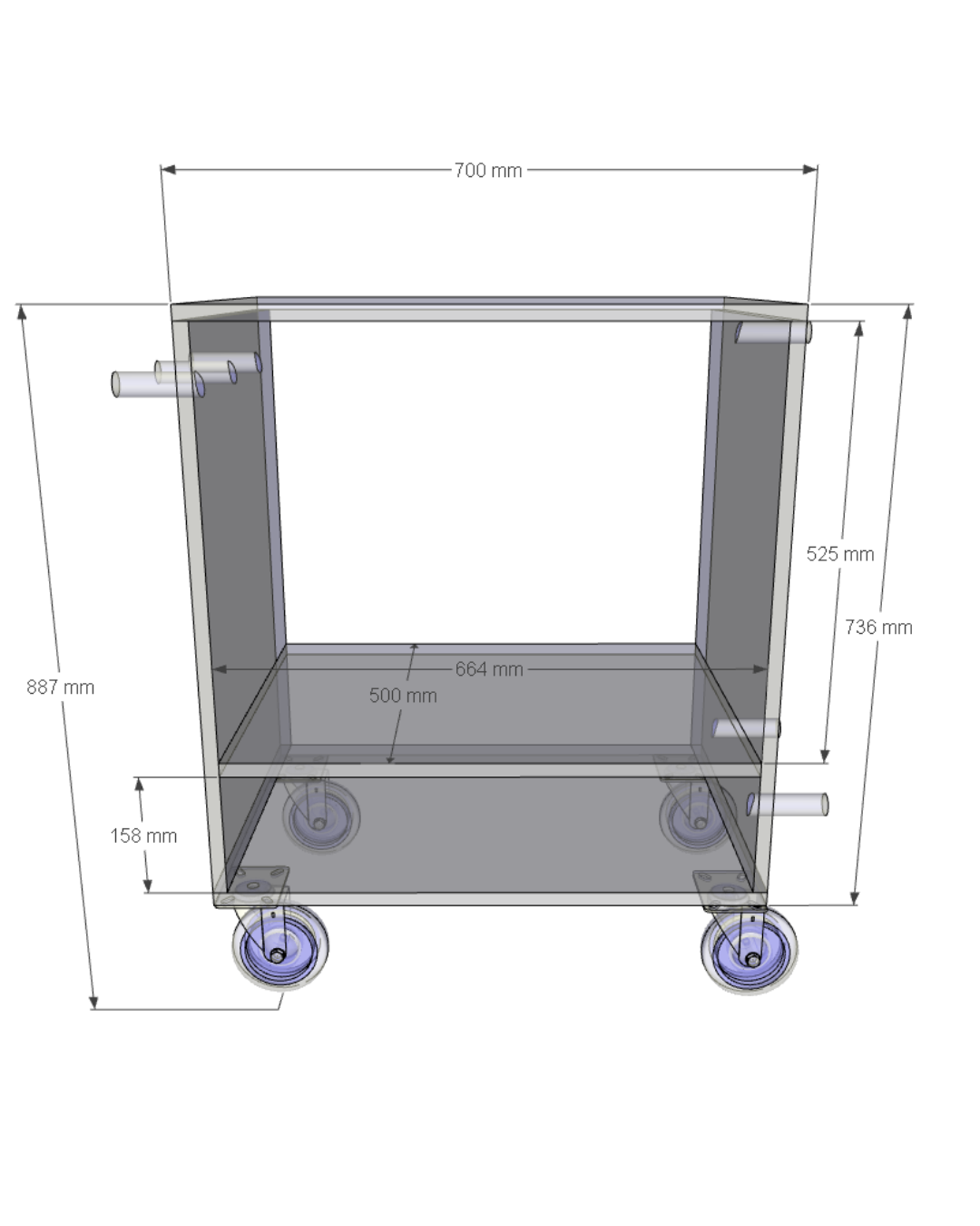 Fonksiyonel Dekoratif Gitar Dolabı Safir Meşe