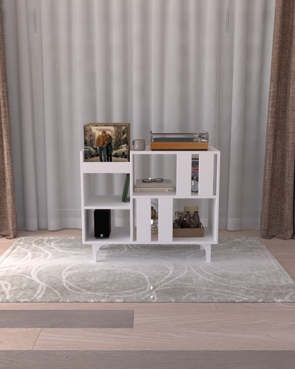 Dekoratif Büyük Pikap Dolabı | %100 MDF