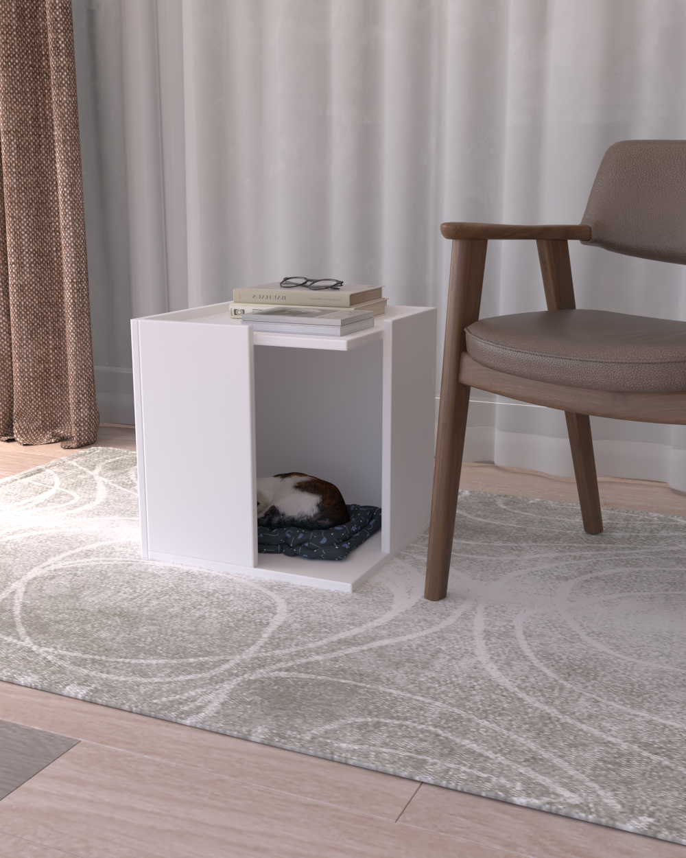 Pati Dostu İkili Konfor Sehpa | %100 MDF