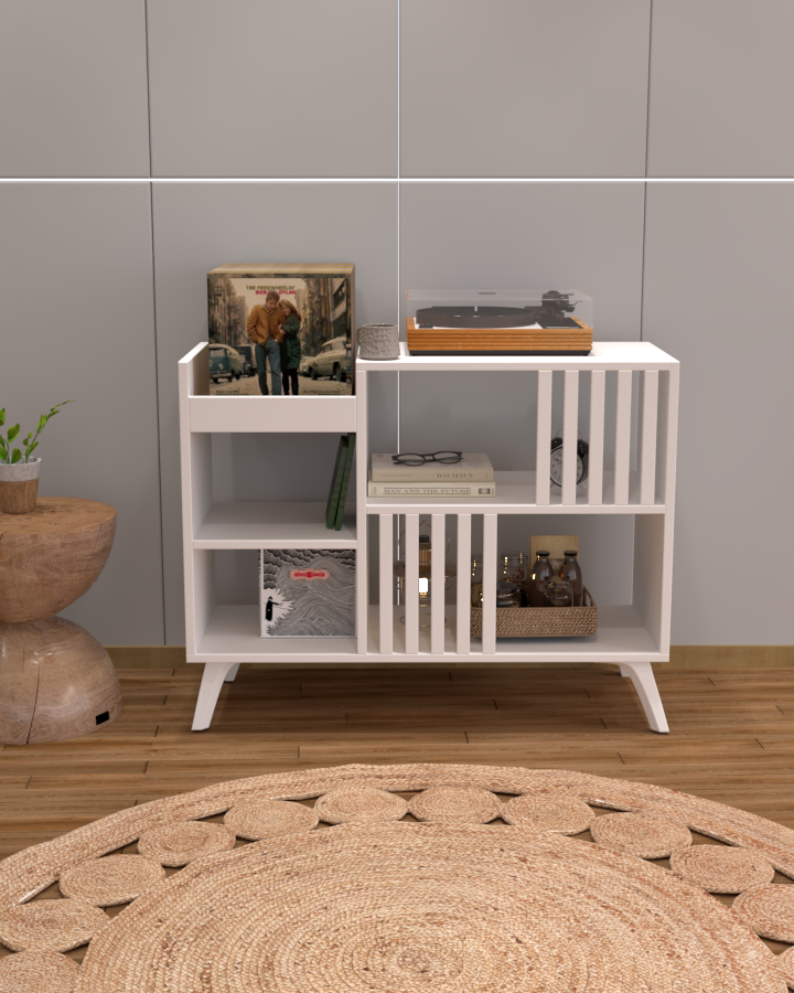 Dekoratif Büyük Pikap Dolabı | %100 MDF