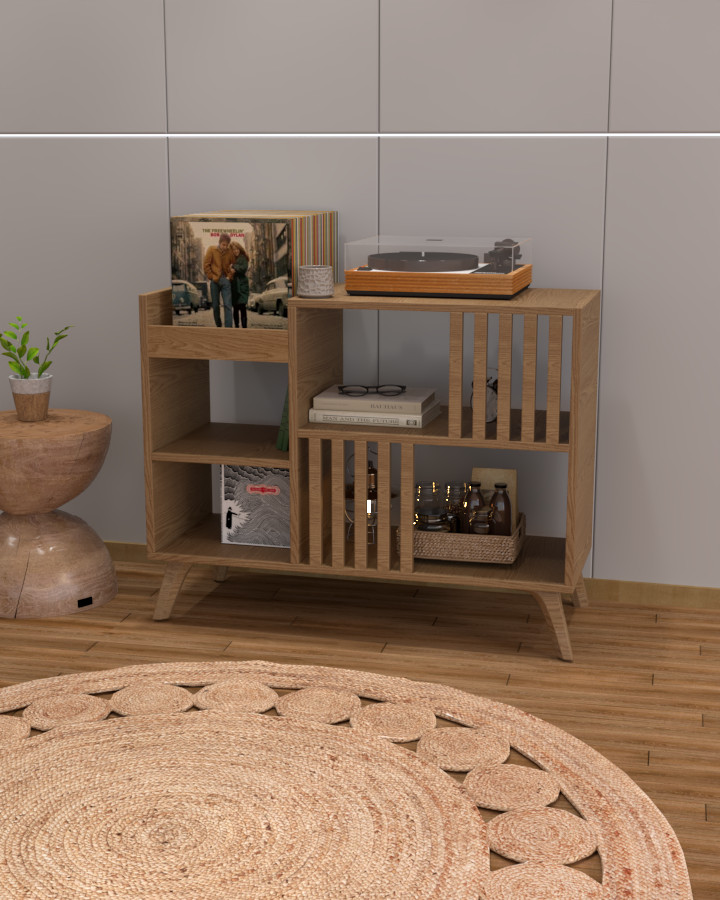 Dekoratif Büyük Pikap Dolabı | %100 MDF