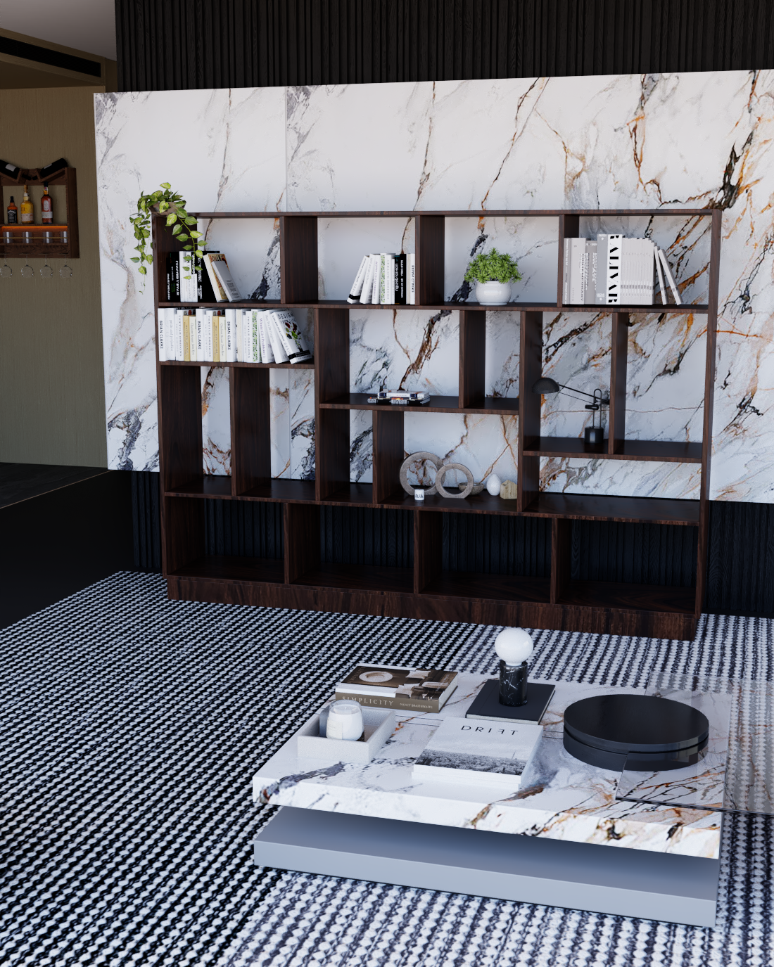 Büyük Nemus Kitaplık | %100 MDF